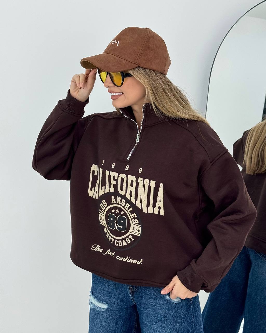 دورس نیم زیپ فری سایز