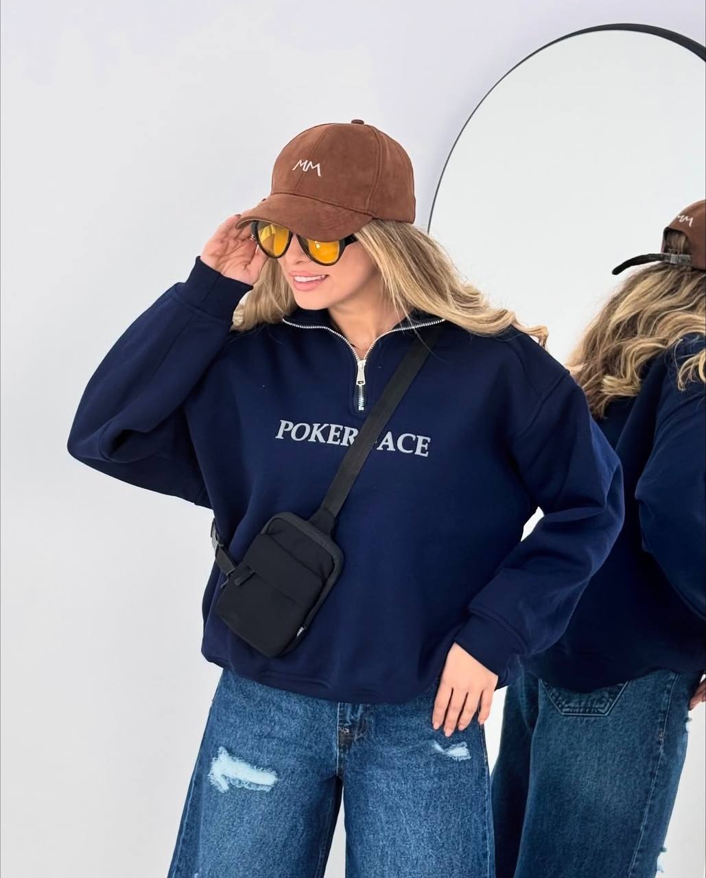 دورس نیم زیپ پوکر فیس